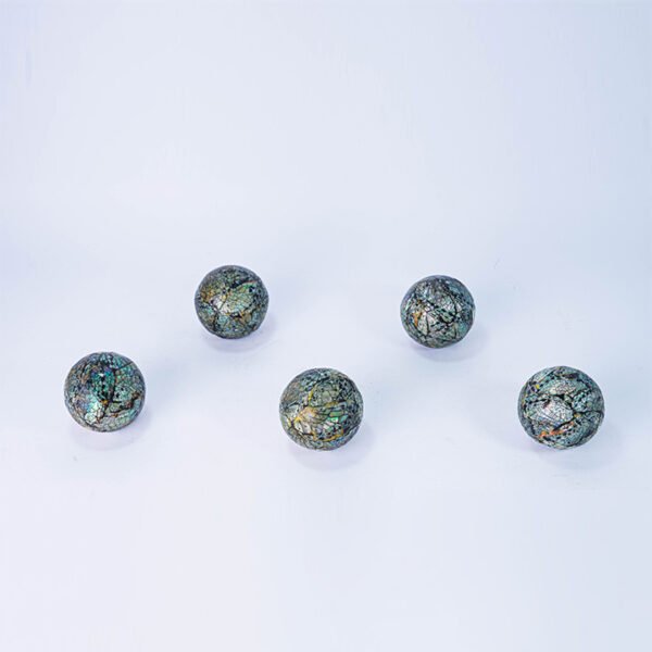 207 BOLA KERANG MATA 7 SET 5 BULAT KECIL HITAM KODE 180 10