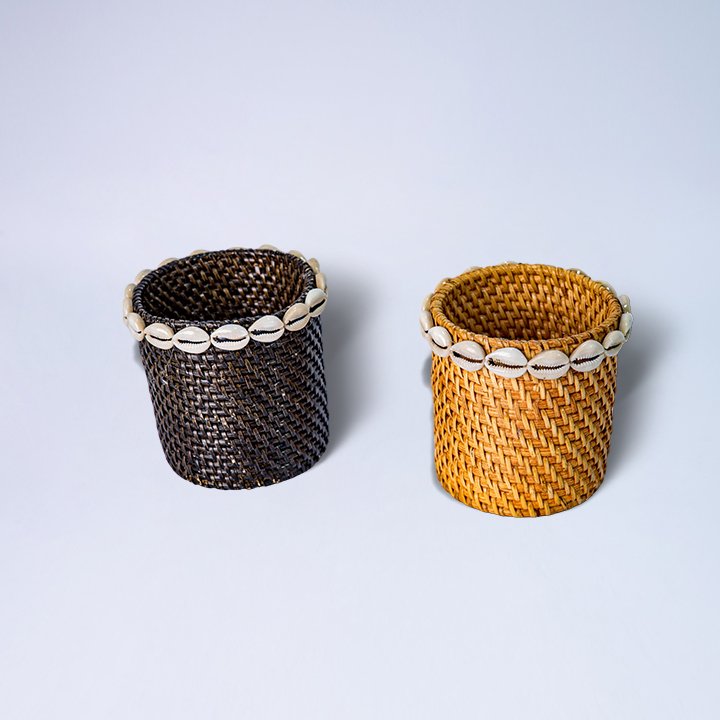 261 GELAS ROTAN BSR + KERANG 10X10 KODE 210 10