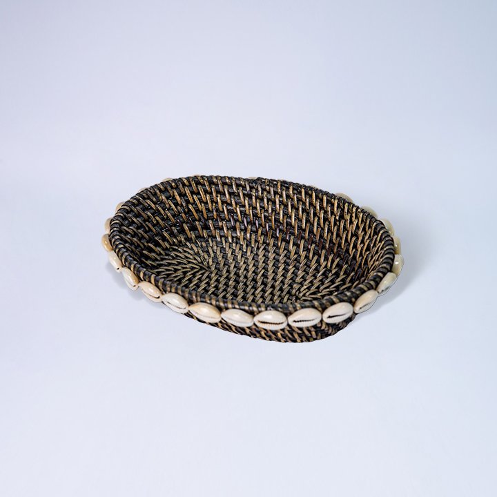 359 MANGKOK ROTAN + KERANG OVAL 20X15 KODE 210 5