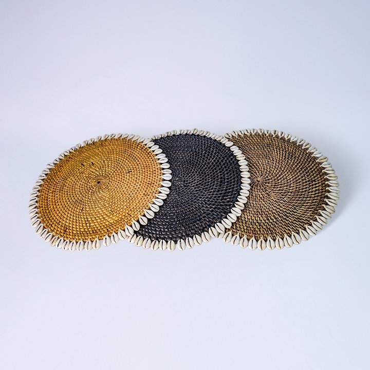372 PLASMET ROTAN + KERANG MIX 30 CM KODE 240 2
