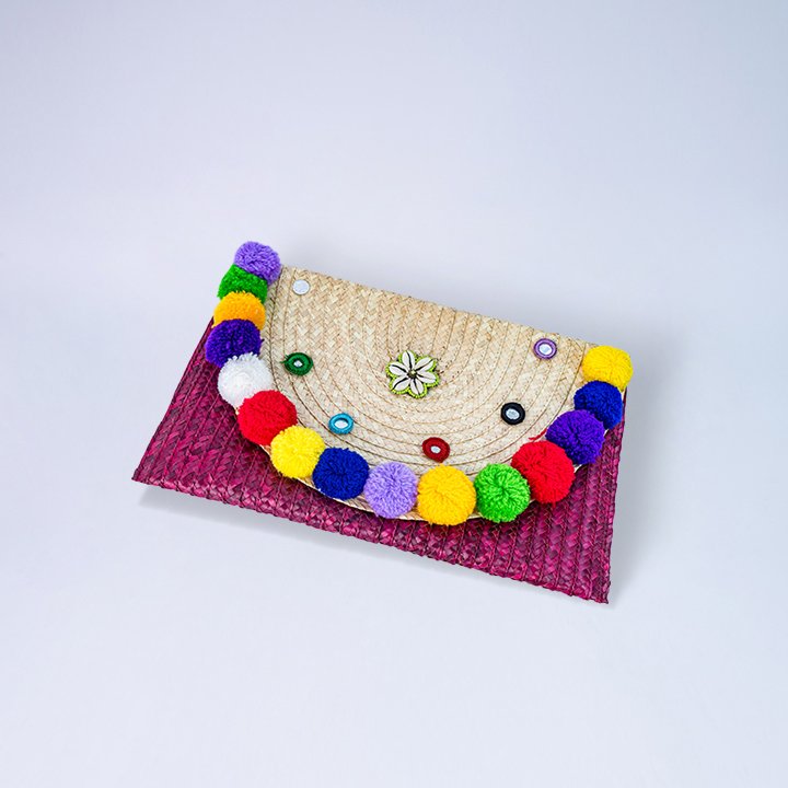 474 DOMPET ENTAL POMPOM B KODE 360 20