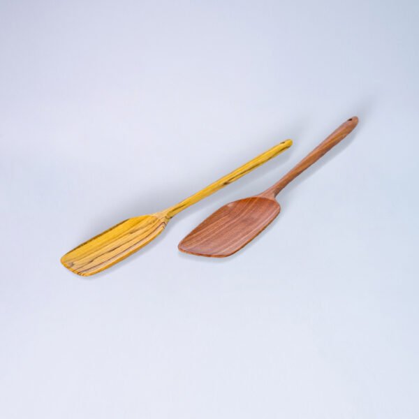 544 SENDOK SOTEL KOTAK SCOOP SAWO + JATI 35CM KODE 36 1