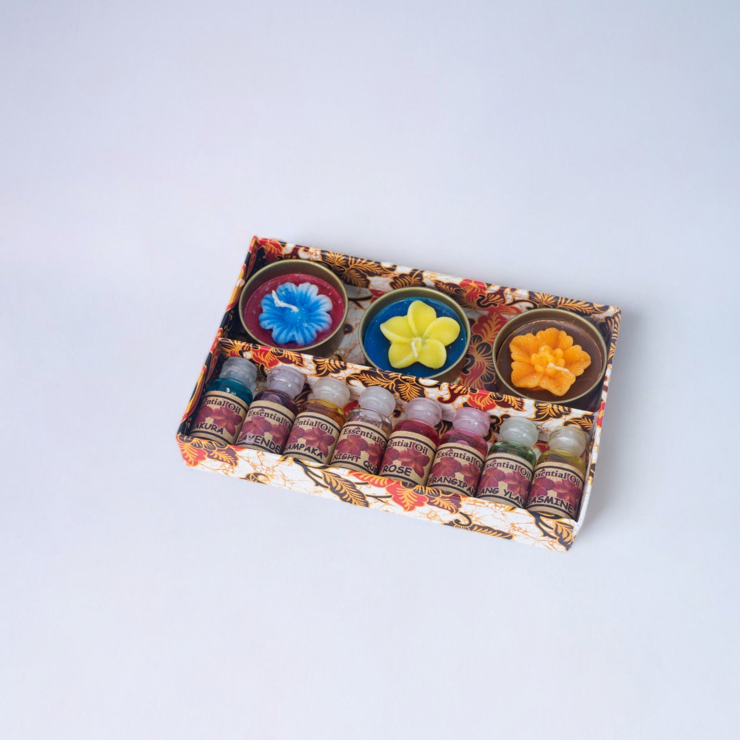 547 PAKET OIL 8 + LILIN BUNGA 3 KODE 75 4