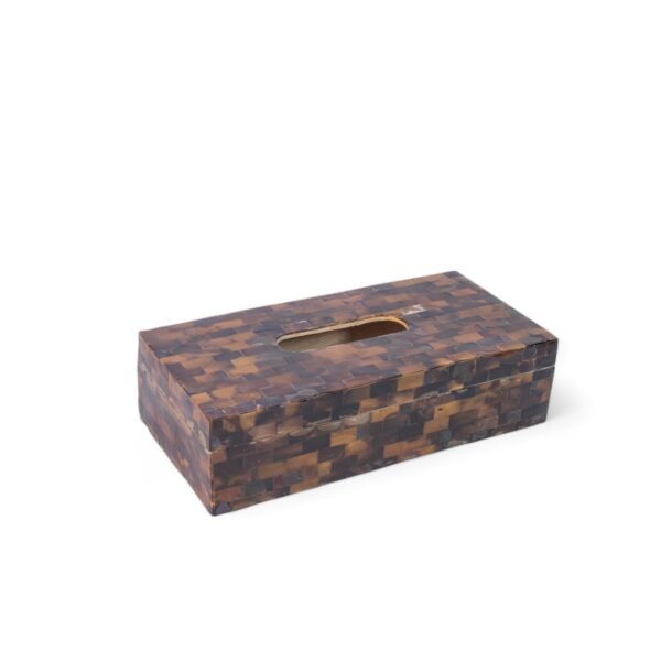 176 Tempat Tisu Kerang Kopang Hitam 13x25x8 270 5