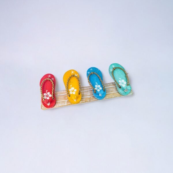 252 GANTUNGAN BAJU SANDAL MOTIF BUNGA ISI 3 KODE150 2