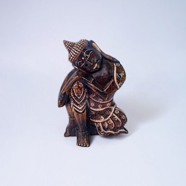 431 BUDHA MELAMUN ANTIK 30CM KODE 450 25